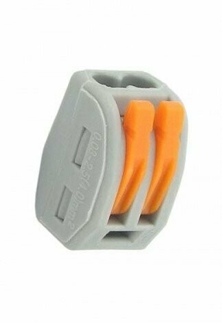 W222-2 2 POLE LEVER CONNECTOR (BOX 50)