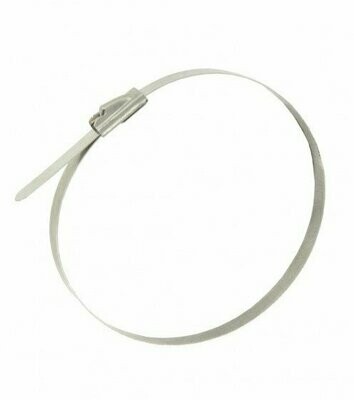 CTSS200 4.6 X 200 STAINLESS STEEL BALL LOCK CABLE TIE