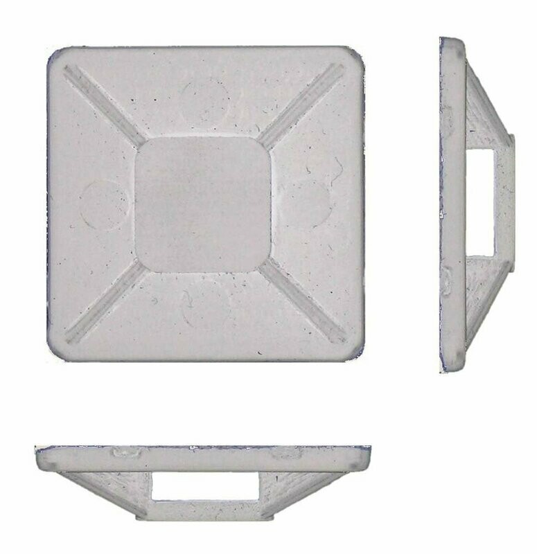CTB25N 25MM NEUTRAL CABLE TIE BASES