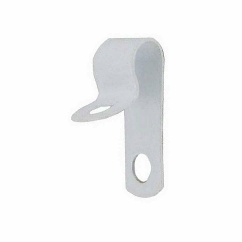 RCHL37W  9+MM PYRO CABLE CLIP LSF WHITE