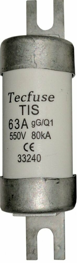 BAO63 63A HRC FUSE (A3 TYPE) TIS63