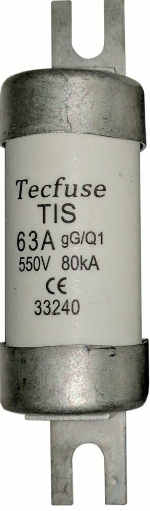 FBA63 63A HRC FUSE (A3 TYPE) TIS63