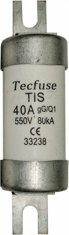 BAO40 40A HRC FUSE (A3 TYPE) TIS40