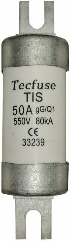 BAO50 50A HRC FUSE (A3 TYPE) TIS50