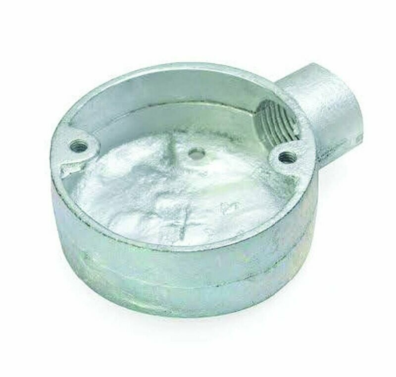 TER20 - 20mm GALV MALL BOX -TERMINAL
