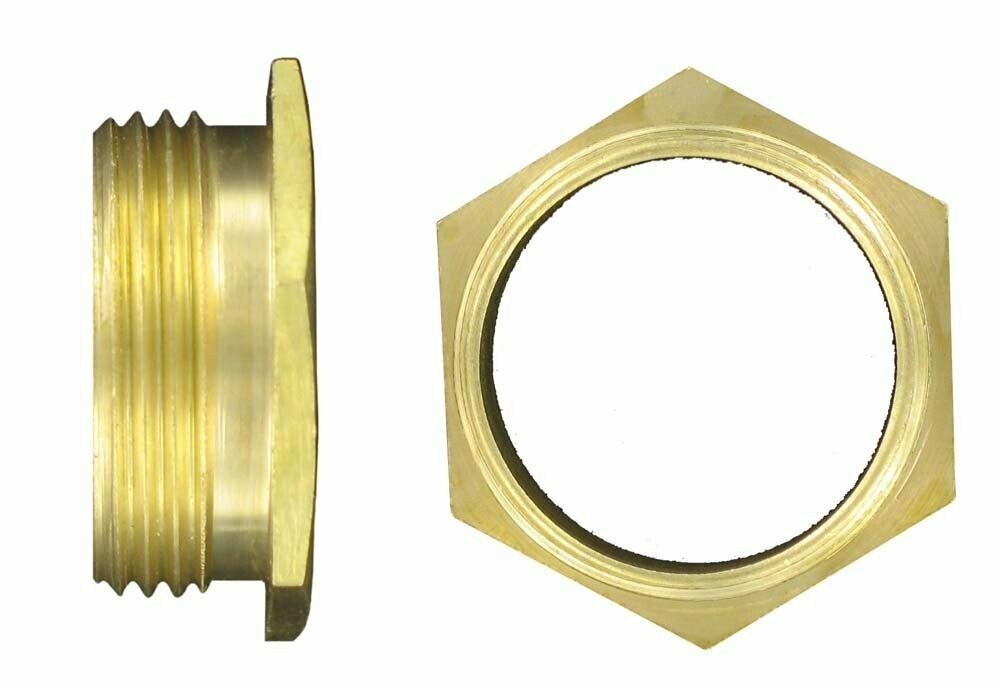 BMS20 BRASS MALE BUSHES SHORT 20MM