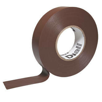 PT20BR 20 METER BROWN PVC INSULATION TAPE