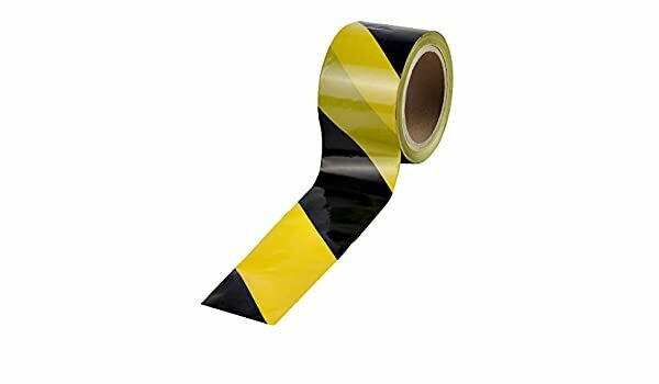 BTY BARRIER TAPE BLACK/YELLOW