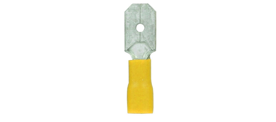 TPMY PUSH ON MALE YELLOW WT60