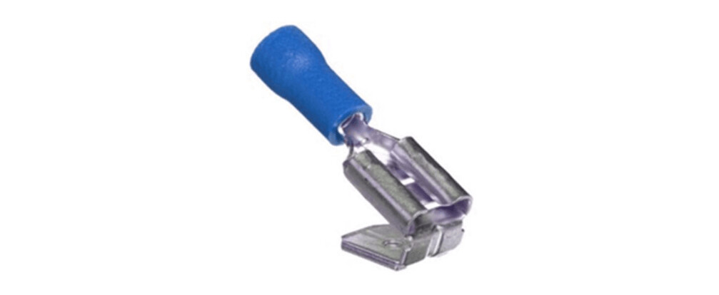 TPPB PIGGY BACK TERMINAL 6.3 BLUE WT56