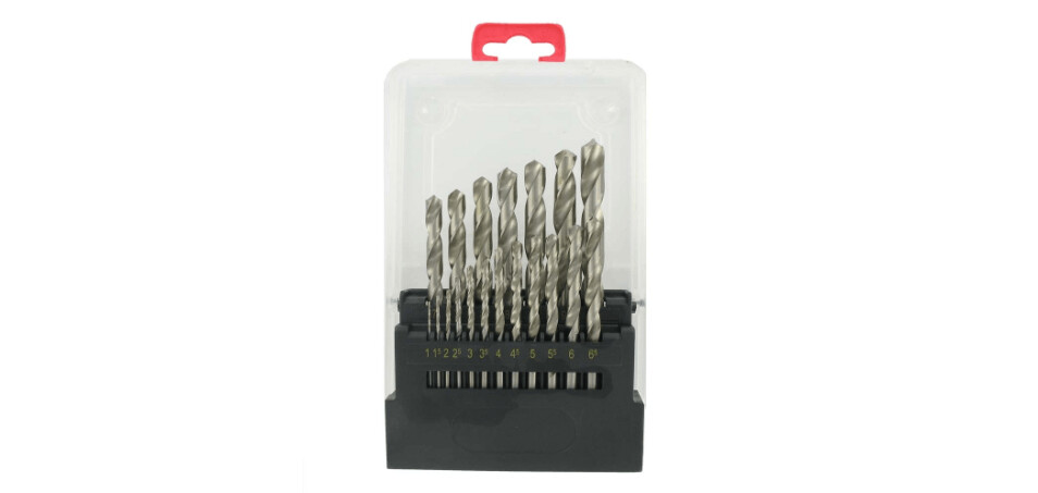 D19PC 19PC HSS DRILL BIT SET