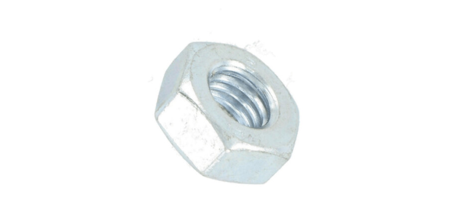 ISN12 M12 STEEL NUTS BZP