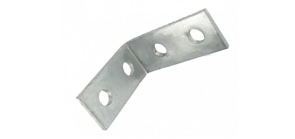 CHANNEL BRACKET 2 X 2 HOLE 90 DEG (102 x 86)