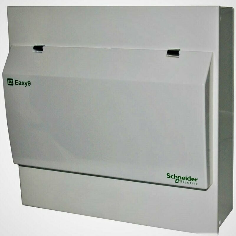 Schneider EZ9E6MCU6 Way Metal EASY9 Consumer  Unit
