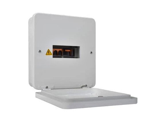 EZ9E4MCU Schneider 4 Way Metal Easy9 Consumer Unit