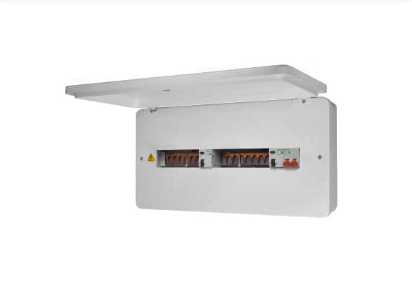 EZ9ER8R8CMCU Schneider Easy9 8+8 100A Consumer Unit with 2 x 100A RCCB