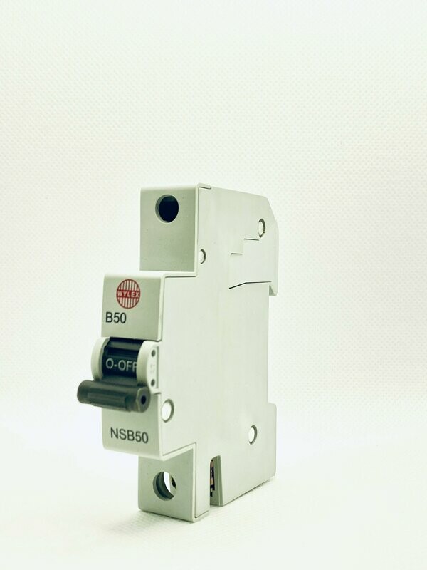 Wylex  NSB50 50A 1-Pole Curve-B Miniature Circuit Breaker 6/10kA