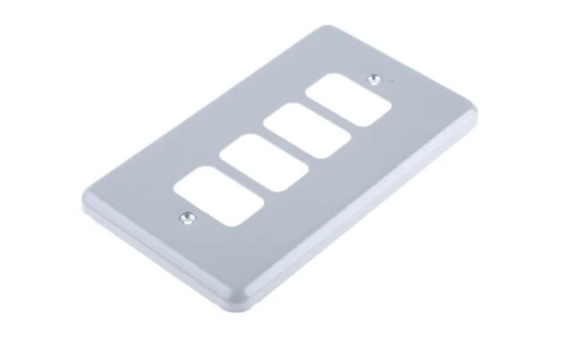 MK K3494ALM 4 gang Surface Grid Plate