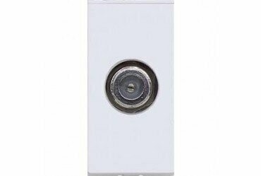 MK K5855WHI White 'F' Type Satellite Module