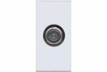 MK K5855WHI White 'F' Type Satellite Module