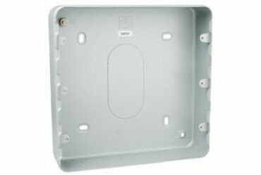 MK Grid K8898ALM 18 Gang Surface Metal Box 5X25mm Knockouts