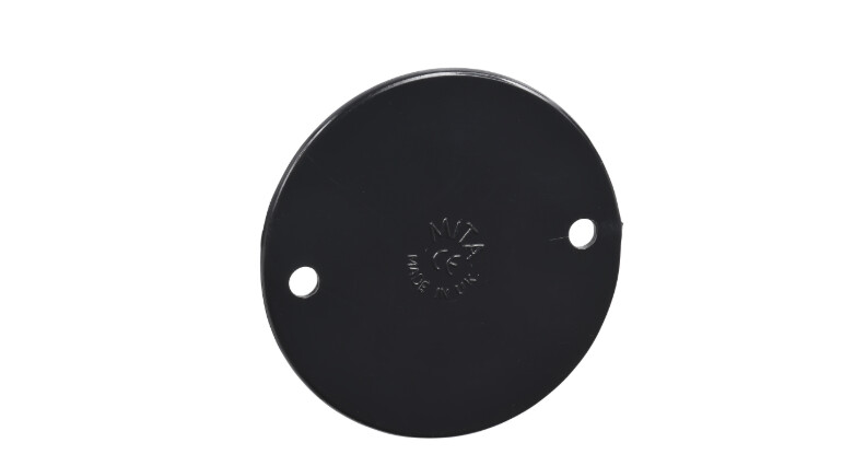LID2B Schneider Mita - circular lid - overlapping - 85 mm diameter - black