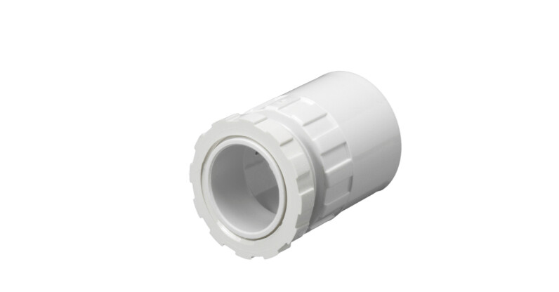 PMA25W Schneider Mita - male adaptor - for 25 mm conduit - white