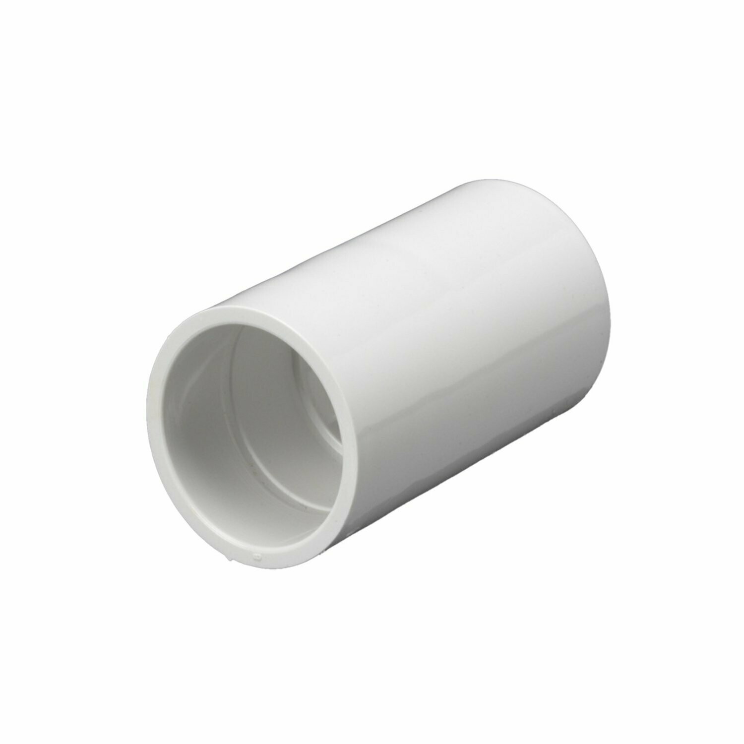 PSC25W Schneider Mita - standard coupling - for 25 mm conduit - white