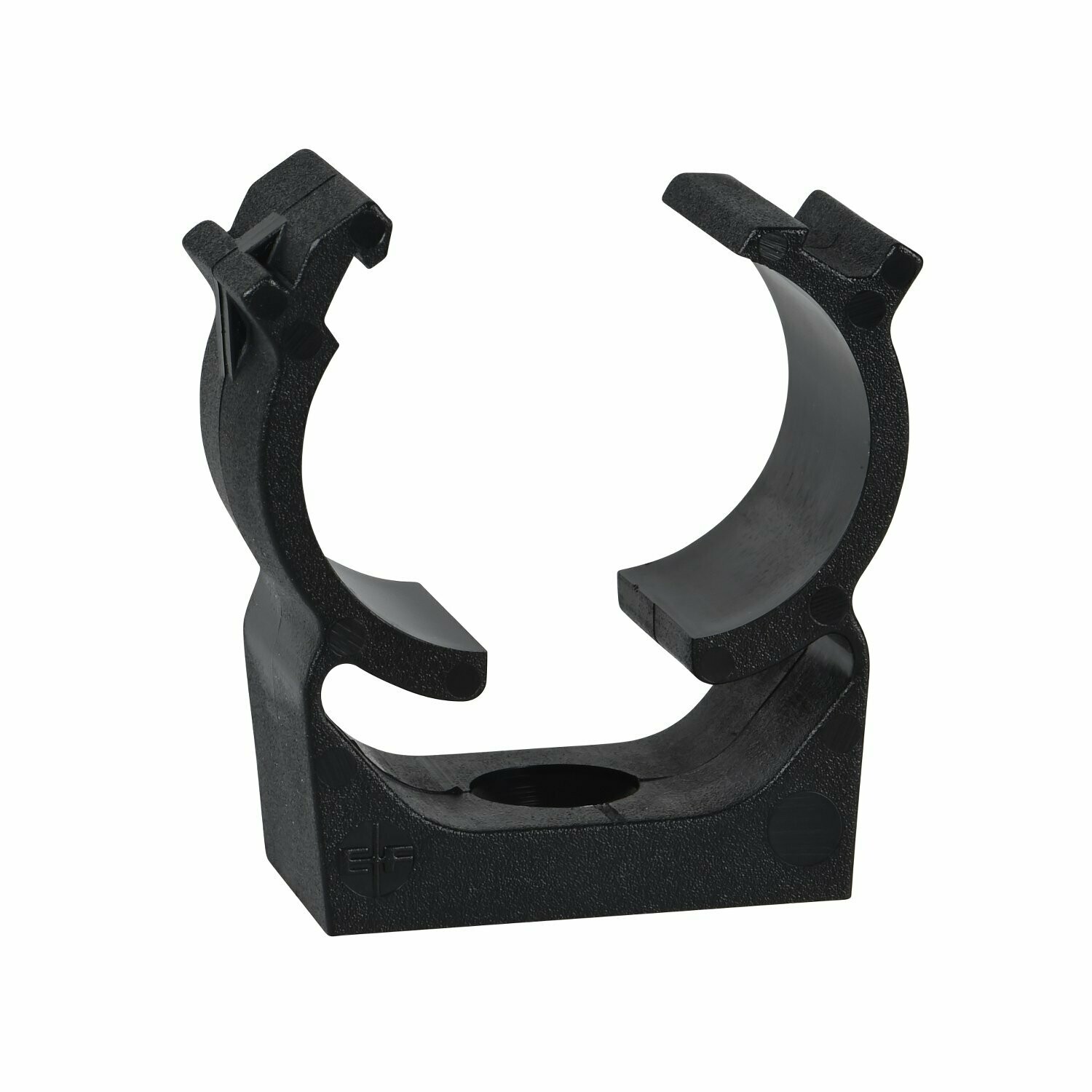 UK20B  Mita - conduit fixing clip - for 20 mm conduit - black