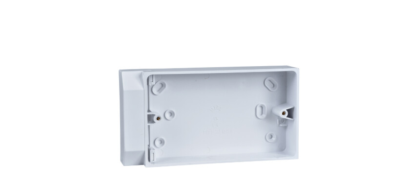 MMB252W Schneider Mita - mounting box - 2 gang - 25 mm