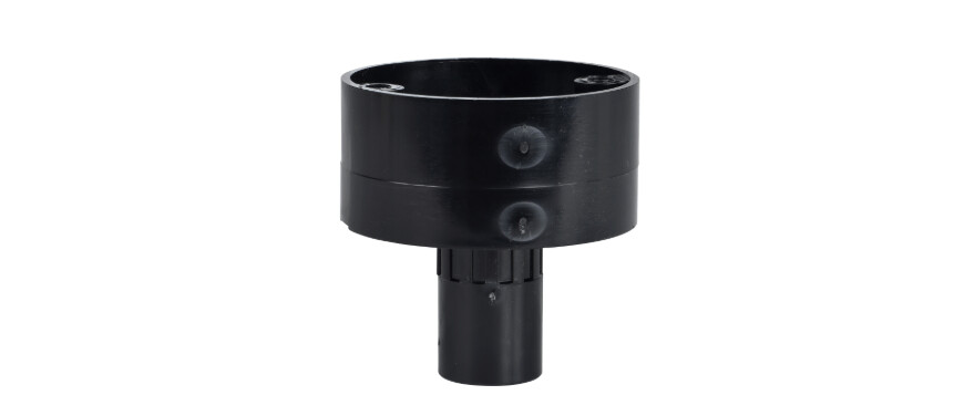 25CJB1B Mita - back outlet box - for 25 mm conduit - black