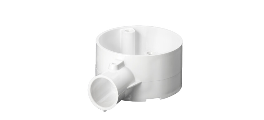 25CJB2W Schneider Mita - 1-way terminal box - for 25 mm conduit - white