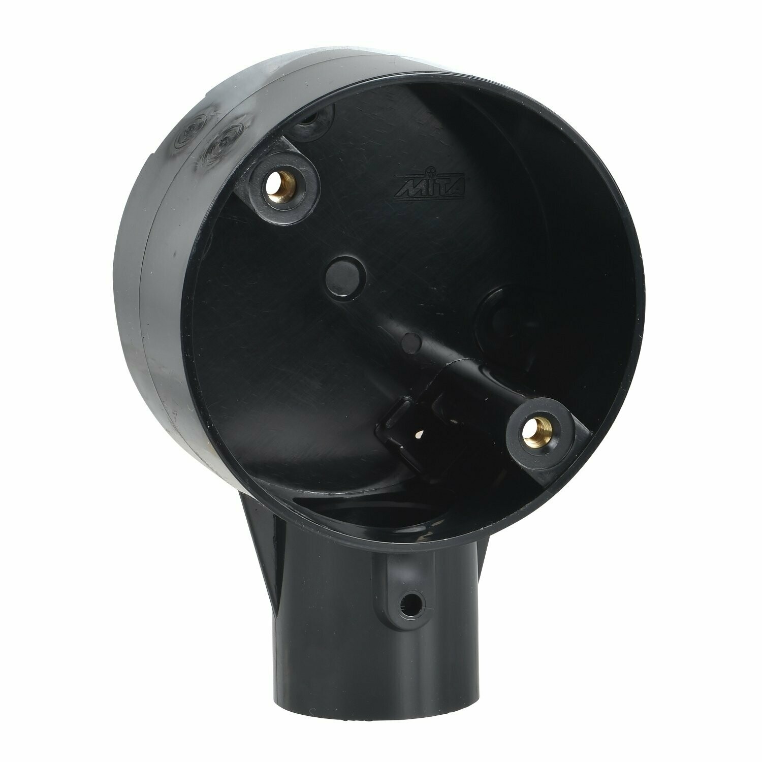 25CJB2B Schneider Mita - 1-way terminal box - for 25 mm conduit - black