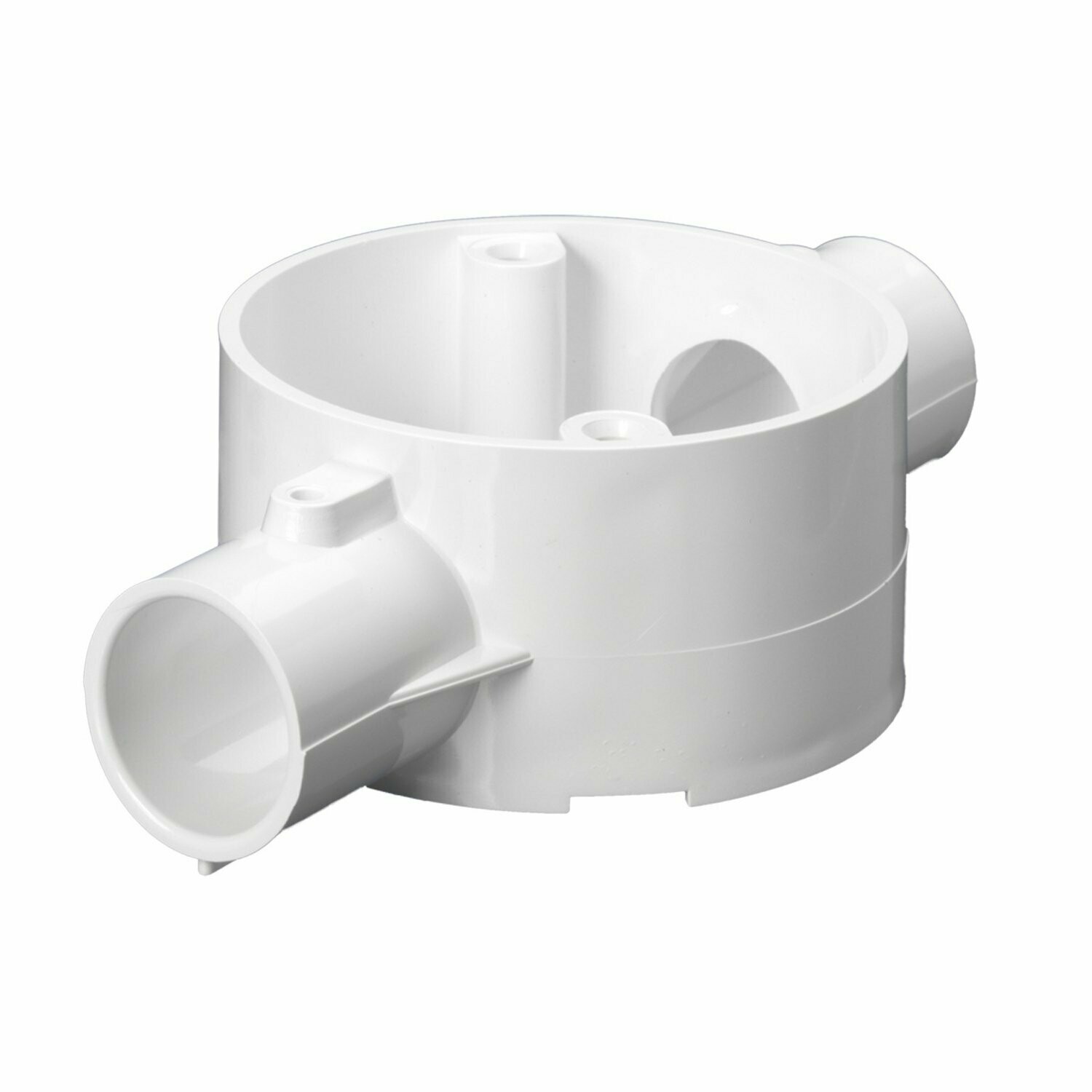 25CJB3W Schneider Mita - 2-way through box - for 25 mm conduit - white