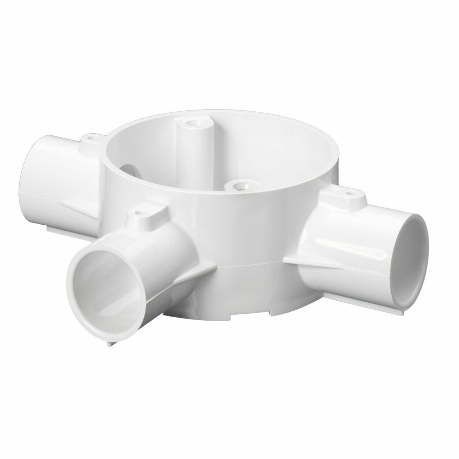 20CJB5W Schneider Mita - 3-way tee box - for 20 mm conduit - white