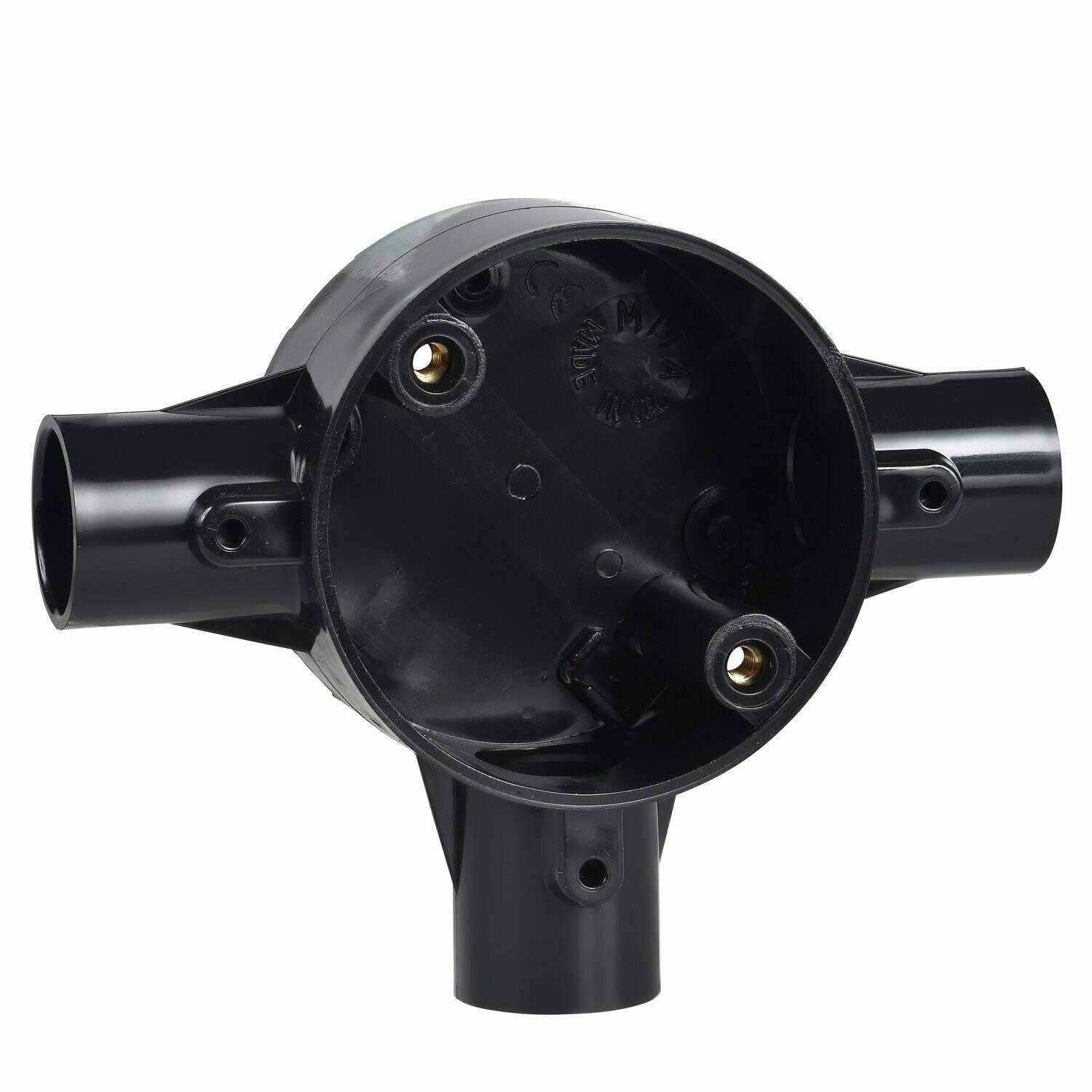 25CJB5B Schneider Mita - 3-way tee box - for 25 mm conduit - black