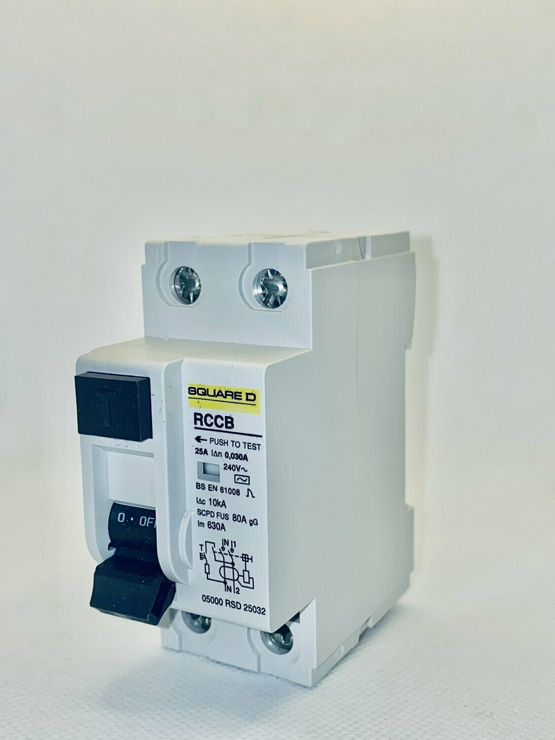 SQUARE D RSD25032 Double Pole RCD Circuit Breaker