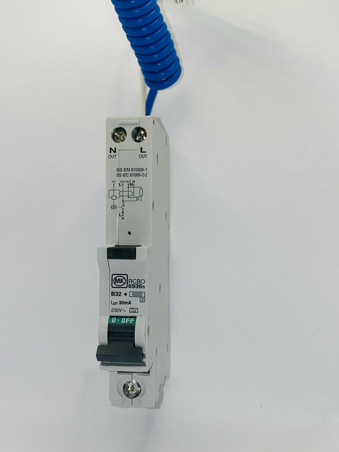 MK 6936S RCBO 32amp