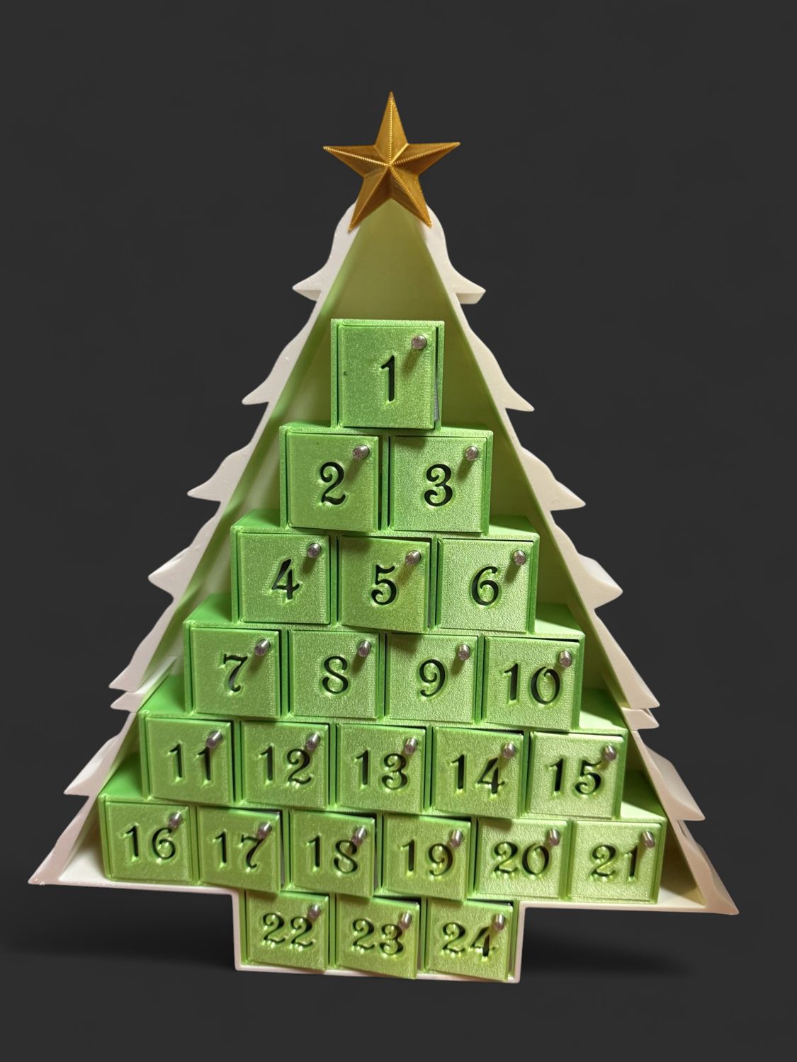 Advent Tree, Colour: White