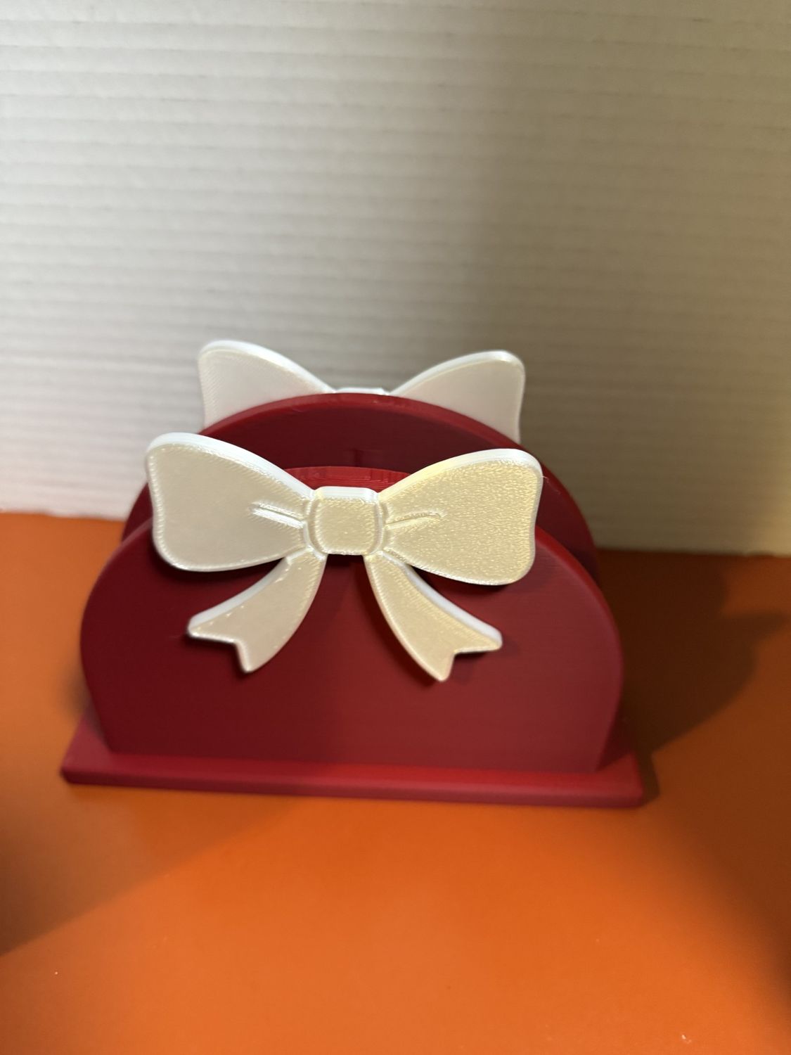 Napkin Holder, Colour: red