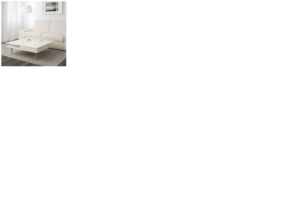 TOFTERYD  coffee table, high-gloss white
