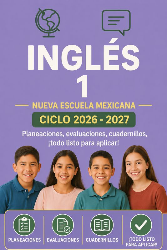 Inglés 1° Inglés 1°