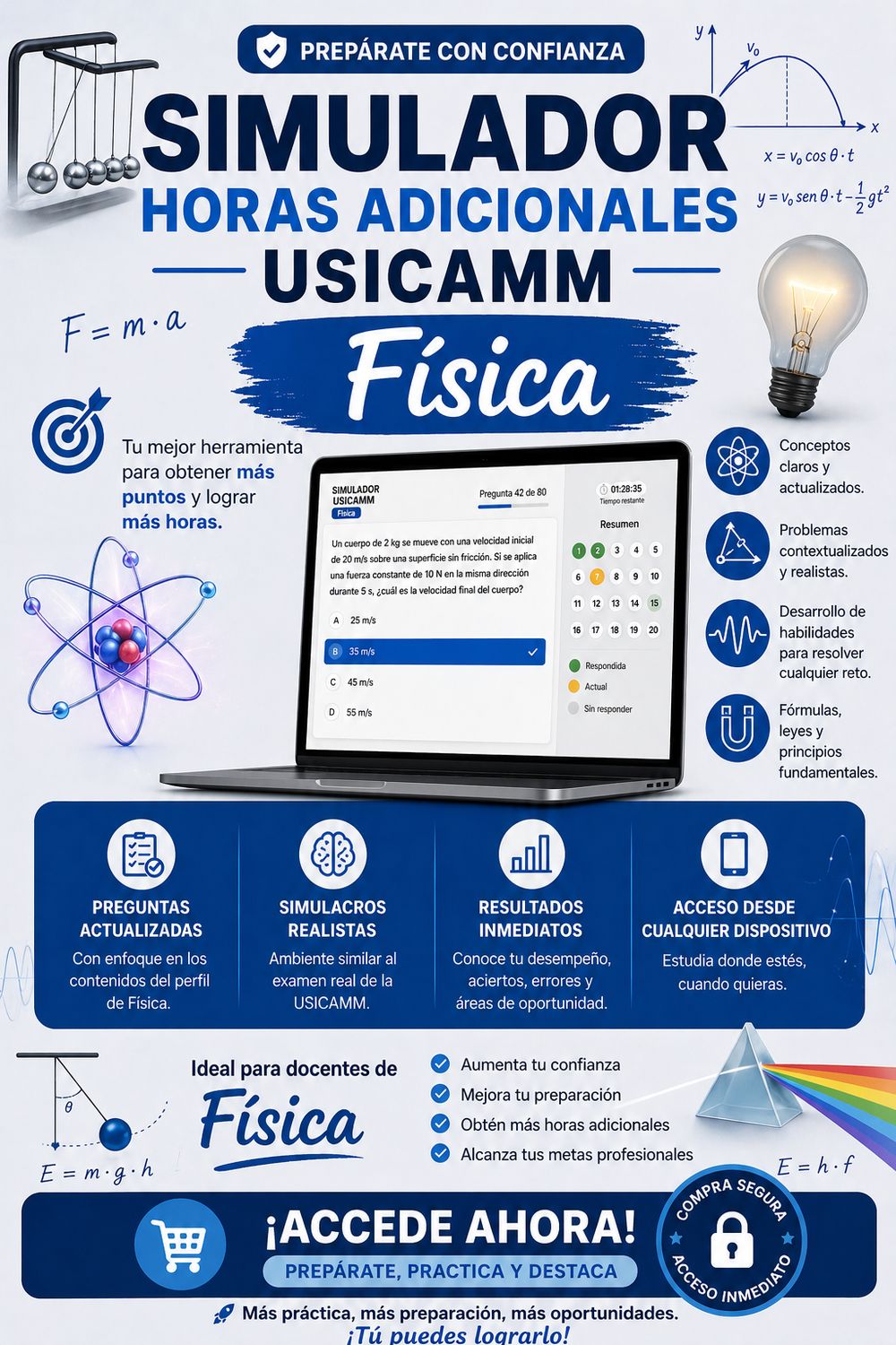Simulador USICAMM - Horas Adicionales - Física
