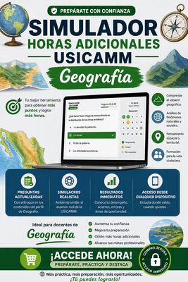 Simulador USICAMM - Horas Adicionales - Geografía