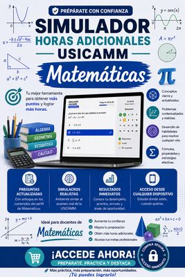 Simulador USICAMM - Horas Adicionales - Matemáticas