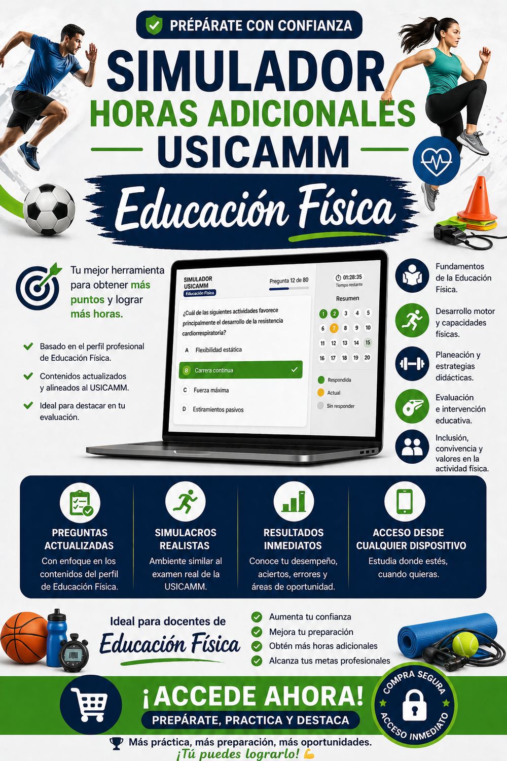 Simulador USICAMM - Horas Adicionales - Educ. Física