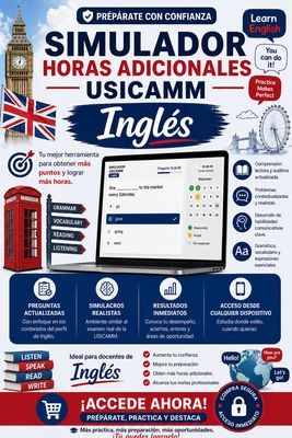 Simulador USICAMM - Horas Adicionales - Inglés