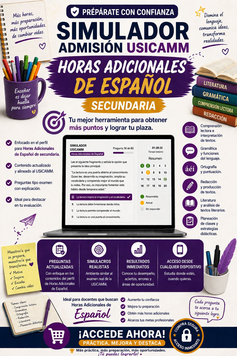 Simulador USICAMM - Horas Adicionales - Español