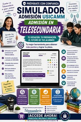 Simulador USICAMM - Admisión- Telesecundaria
