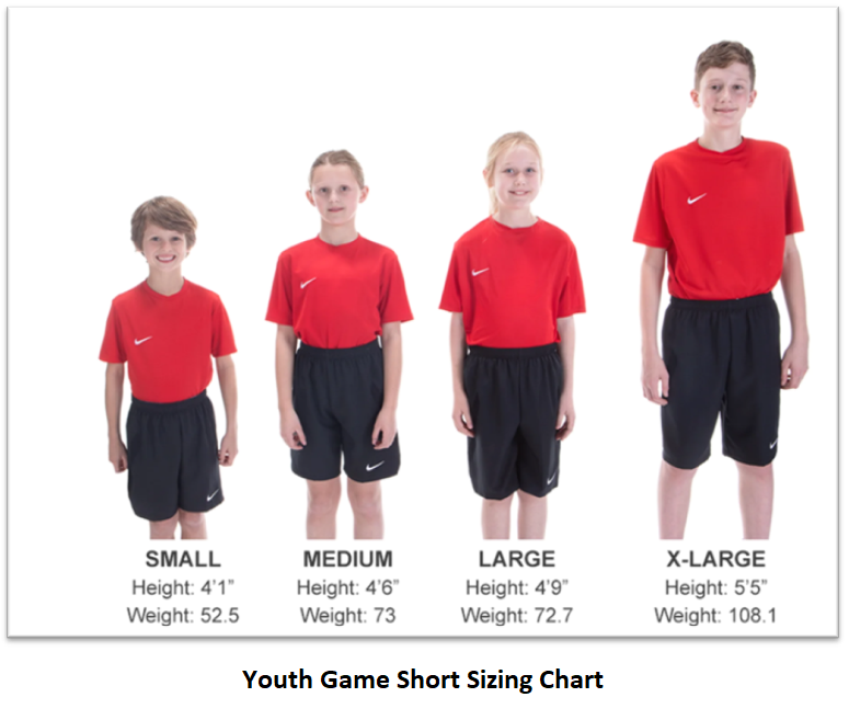 Helpful Sizing Information: Game Shorts (YOUTH, MENS AND WOMENS) – Store2 –  Kombat Soccer